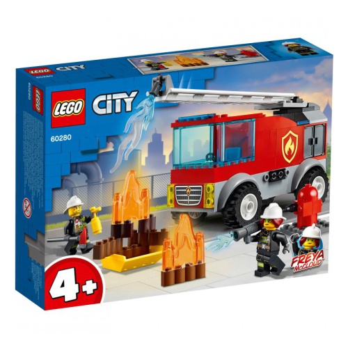 LEGO Конструктор City "Пожарная машина с лестницей"