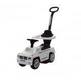 RiverToys Детский толокар JY-Z08В белый с ручкой