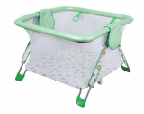 Манеж складной Фея Книжка "Совы" / зеленый
