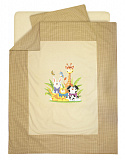 Комплект постельного белья Kids Comfort Панно Mini 031-1 бежевый