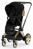 Cybex Прогулочная коляска e-Priam IV FE JS Wings / цвет черный