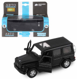 Автопанорама Инерционная машинка Mercedes-Benz G350d / цвет черный