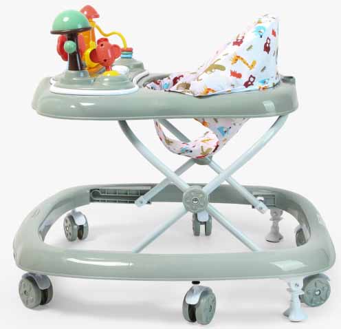 Amarobaby Ходунки с электронной панелью Running Baby / цвет зеленый