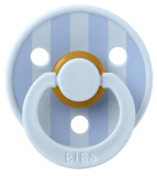 Bibs Пустышка латексная Studio Colour, 0+ Block - Baby Blue Dusty Blue