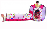Calida Игровая палатка Дом + 100 шаров "Шестигранник" + туннель