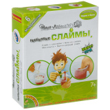 Bondibon Набор для опытов Мини-лаборатория Необычные Слаймы. Французские опыты Науки с Буки