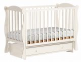Bambini Moretti Кровать маятниковая "Грация" ВМ-02, цвет / ваниль