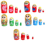Матрешка 6 в 1 "Русская красавица"