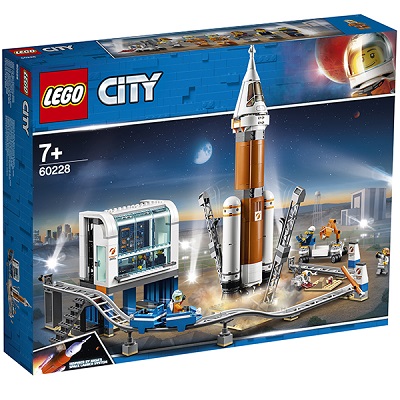 Lego конструктор  Город Ракета для запуска в далекий космос и пульт управления запуском 60228Х