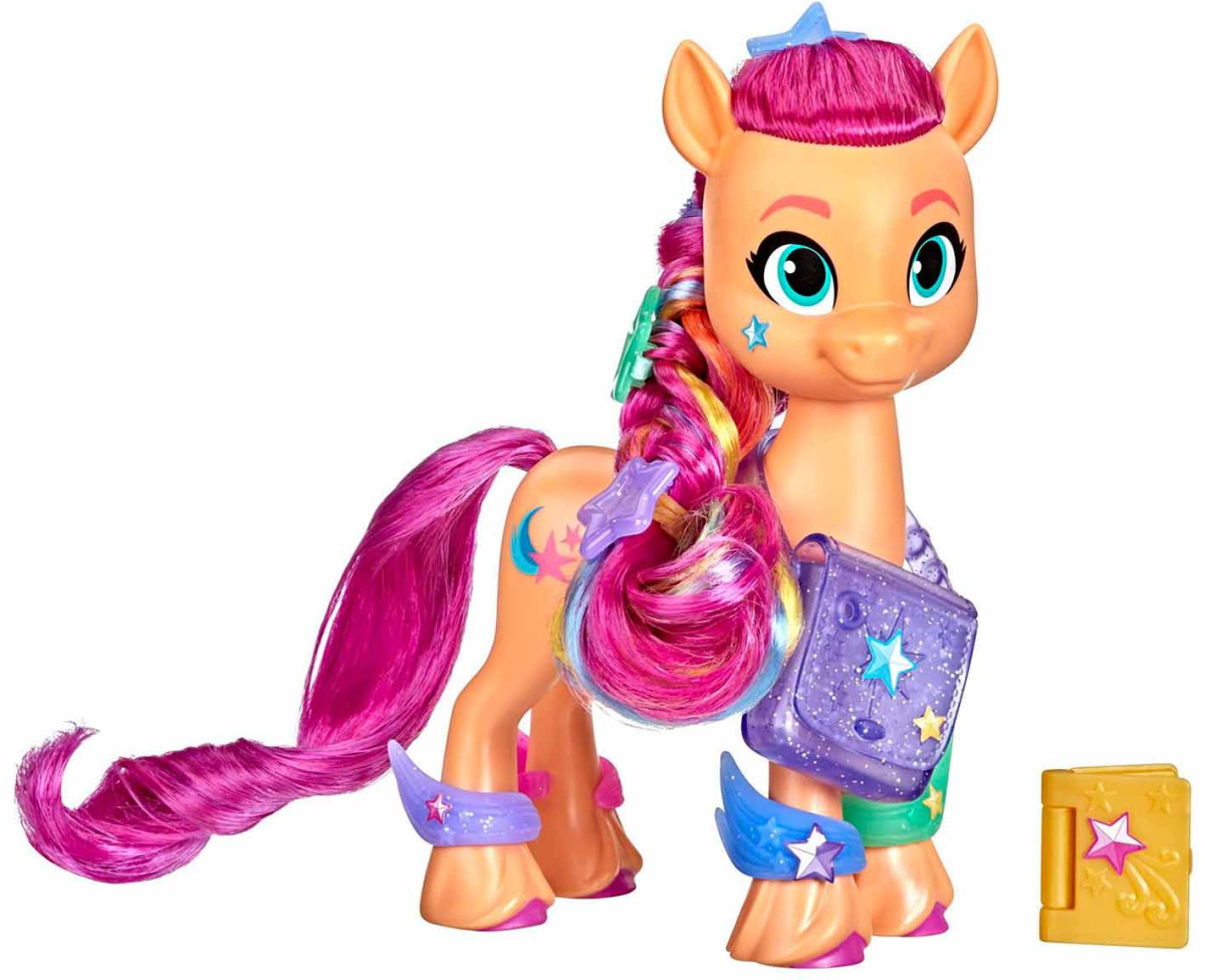 Игрушка My Little Pony Пони фильм Радужные волосы Санни F17945L0