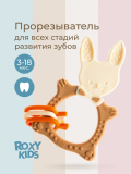 Универсальный прорезыватель BUNNY, Цвет шоколадный.