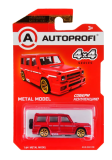Машинка коллекционная 1:64, Серия 4X4 (Гелик), 4X4-002, красный, 1/64/128