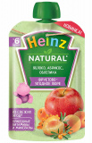 Heinz Пюре "Яблоко-абрикос-облепиха", с 6 месяцев, 90 г