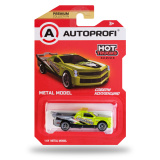 Машинка коллекционная 1:64, Серия HOT TRUCKS, TRU-002, зелён./серый, 1/64/128