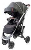 Luxmom Коляска прогулочная 636 / цвет серый + белая рама
