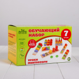 Лесная мастерская Обучающий набор Уроки Монтессори / разноцветный