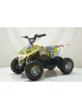 Квадроцикл ATV-2E 36V1000W  (Граффити желтый (Graffiti 12))