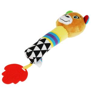 Играем вместе Текстильная игрушка пищалка мишка Умка