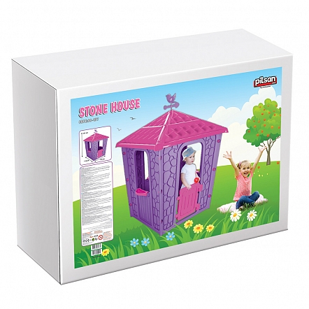 Pilsan Детский игровой дом Stone House цвет / фиолетовый (Purple)