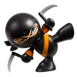 Fart Ninjas Фарт Ниндзя. Игрушка "Пукающий" Ниндзя черный с серпами