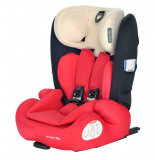 Автокресло детское Everflo Safe red 9-36 кг / красный