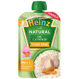 Heinz Пюре Рис с курочкой с 8 месяцев, 90 г