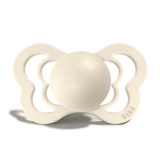 BIBS Соска-пустышка Couture Silicone, 0-6 месяцев / цвет Ivory