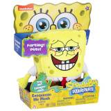 SpongeBob игрушка плюшевая 20 см со звуковыми эффектами Спанч Боб (пукает)