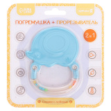 Крошка Я Погремушка+Прорезыватель SL-06983B "Слоник"10133677