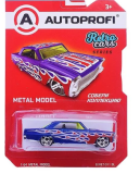 Машинка коллекционная 1:64, Серия RETRO CARS, B/RET-011, синий, 1/24/48