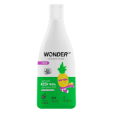 WonderLab Детский Экогель для Душа 2 в 1 (фруктовый лимонад), 0.55 л / цвет белый, зеленый