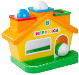 Развивающая игрушка-стучалка "Домик"