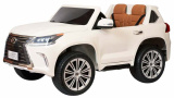 Toyland Электромобиль детский Lexus LX 570 / цвет белый