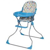 Polini kids Стульчик для кормления 152 Собачки / цвет бирюзовый