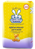 Детское крем-мыло Ушастый нянь, с оливковым маслом и ромашкой, 90 г