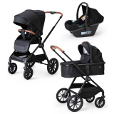 (Т) Коляска 3в1 Bambini Moretti Travel  (Black)