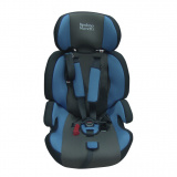 Детское автомобильное кресло «Bambino moretti» / 9-36 кг / чёрно-синий карбон