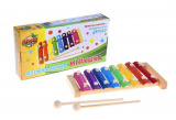 Лесная мастерская Игрушка музыкальная металлофон, 8 тонов