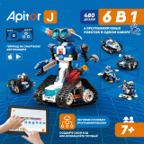 Программируемый конструктор Apitor Robot J 6в1.