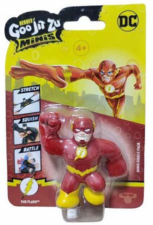 GooJitZu Игрушка тянущаяся фигурка мини Обратный Флэш DC