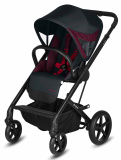 Cybex Прогулочная коляска Balios S Lux FE Ferrari / цвет Victory Black (черный-красный)