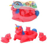 Юг-тойз Набор животных для купания "Единорожки"