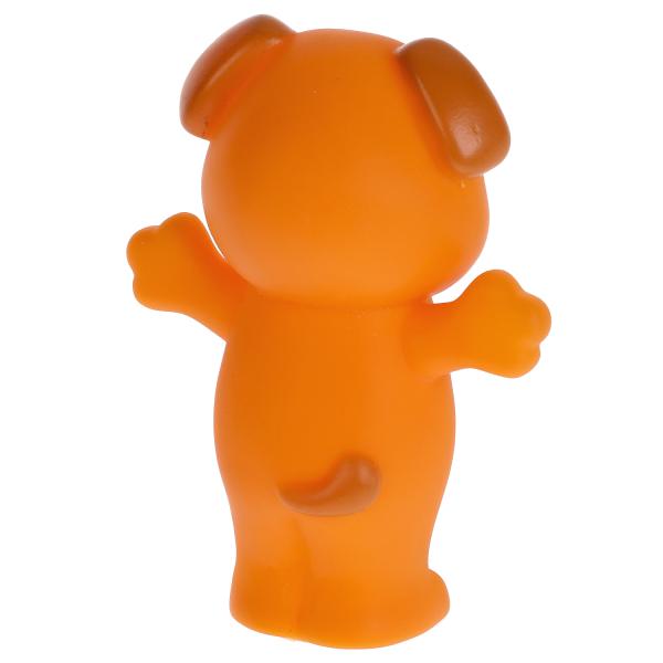 КАПИТОШКА Игрушка для ванны собачка 9 см, в сетке,в кор.2*240шт