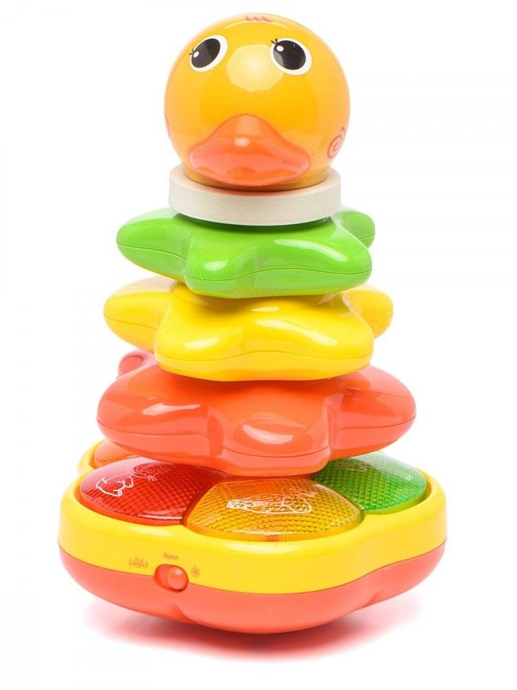 Музыкальная пирамидка, свет и звук