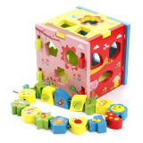 Mapacha Кубик Радужный (конструктор, сортер, шнуровка)