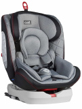 Farfello Автокресло детское 0-36 кг KBH303 Isofix / цвет Серо-чёрный