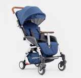 Yoya Care 598L Коляска прогулочная белая рама / Синий