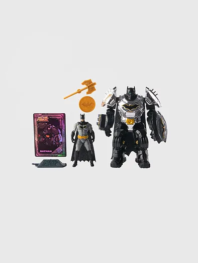 Бэтмен. Игровой набор Бэтмен с костюмом Metal Force. Batman