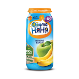 Фрутоняня Пюре из яблок и бананов 250гр