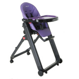 Ivolia Стульчик для кормления Leon / цвет Purple/Фиолетовый ECO-кожа
